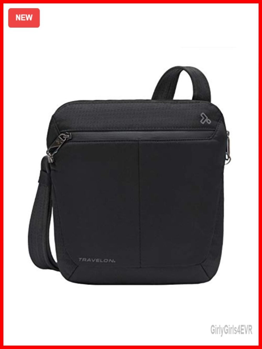 Anti-Theft RFID Blocking Small Crossbody Bag with Organizer